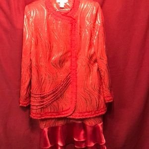 Two-piece dressy suit